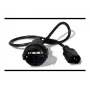 APC AP9880 maitinimo laidas juodas 0,6 m C14 mova CEE7/7