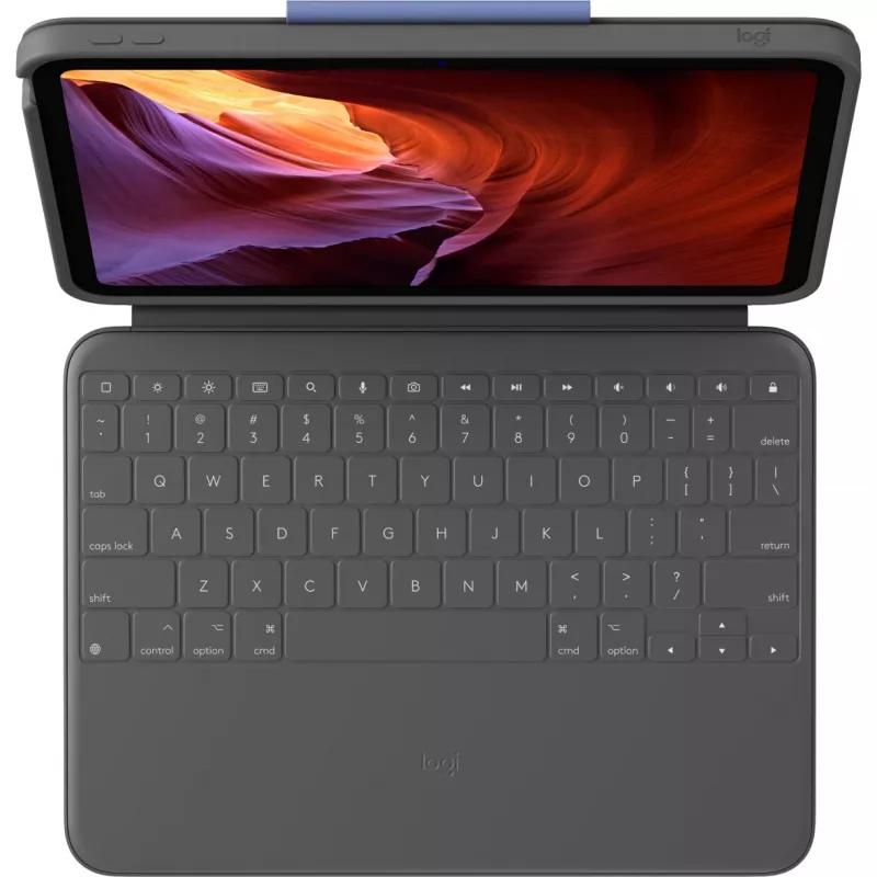 Logitech 920-011200 belaidė klaviatūra planšetei QWERTZ vokiškas išdėstymas Smart Connector grafitas
