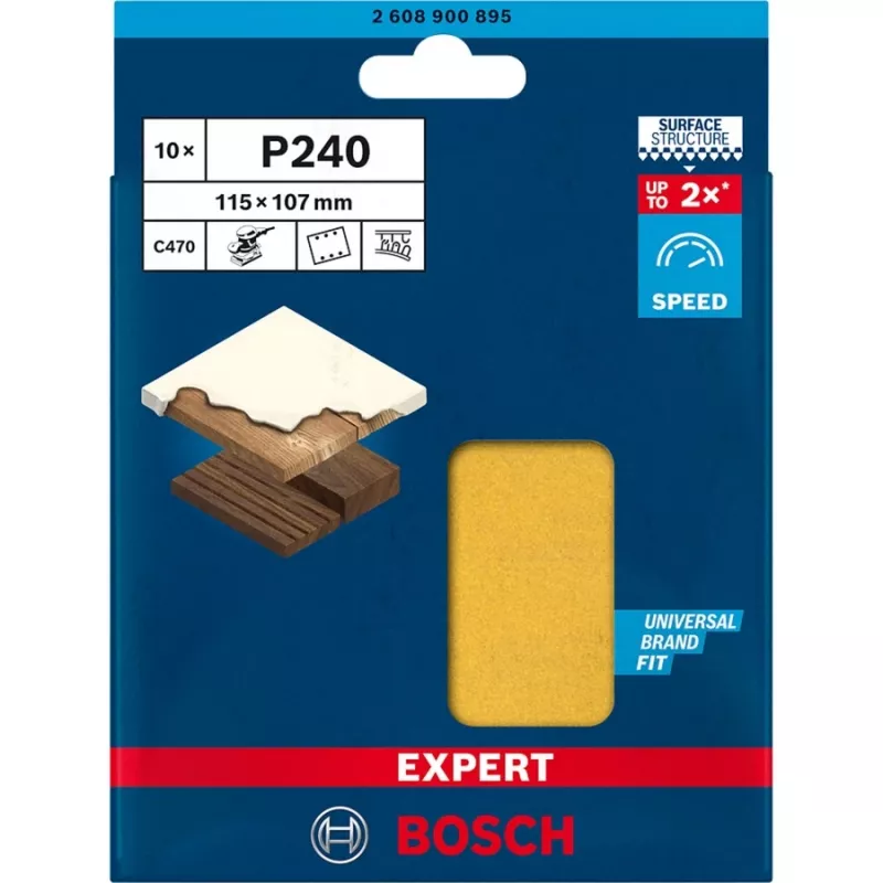 Bosch 2 608 900 895 šlifavimo popierius medienai