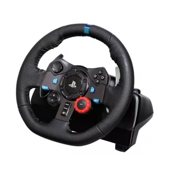 Lenktynių vairas Logitech G29 Force Feedback su ausinėmis Astro A10 – vairas su grįžtamuoju ryšiu ir komplekte esančios ausinės Astro A10