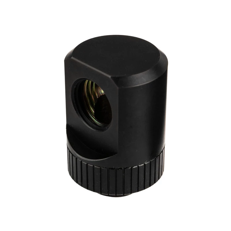 Adapteris 90° sukamasis EK Water Blocks EK-Quantum Torque Rotary 90° Juodas 2,3 cm