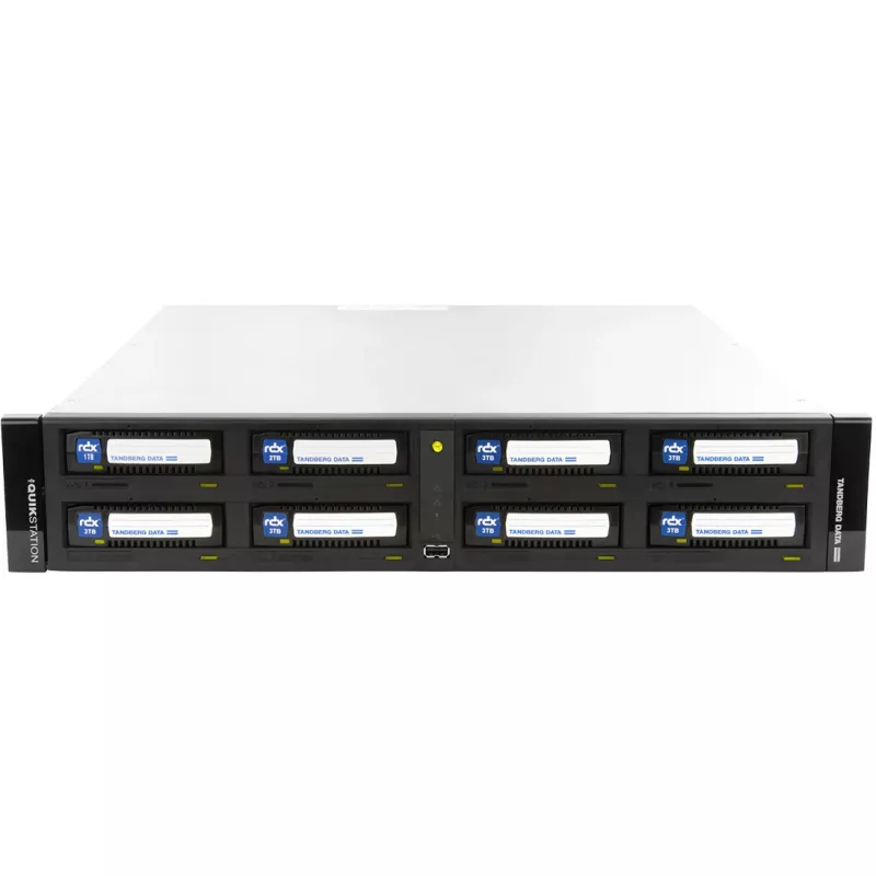 Tandberg RDX QuikStation 8 RM 8 lizdų 2x 10Gb Ethernet 2U naujas