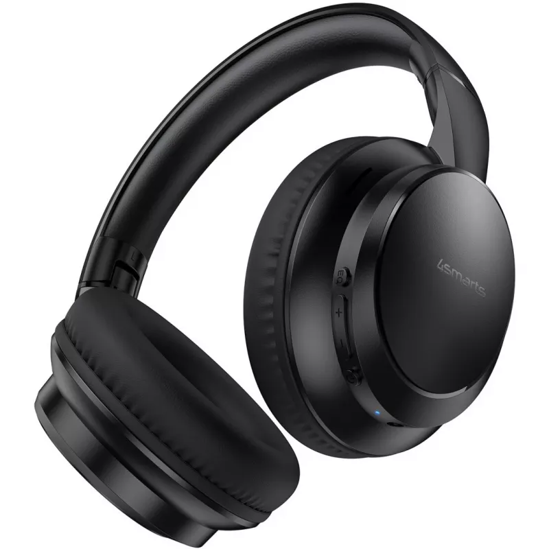 Ausinės 4smarts SkyBuds Wave belaidės Bluetooth ir laidinės juodos
