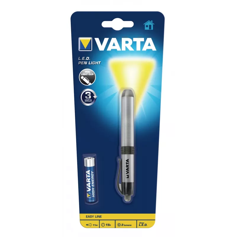 Varta LED lemputė su smeigtuku – sidabrinė, aliumininė, 3 lm