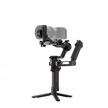 Rankinis kameros stabilizatorius DJI RS 5 Combo – aliuminis, 30 h baterija, 1,46 kg, juodas