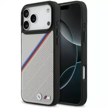 BMW odinis dėklas Apple iPhone 17 Pro Max pilka su MagSafe