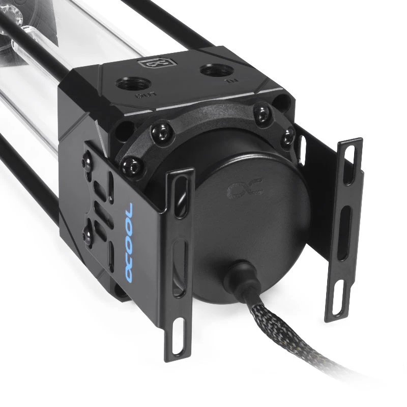 Siurblys Alphacool 13339 aliuminis plastikas juodas 65x65x41mm