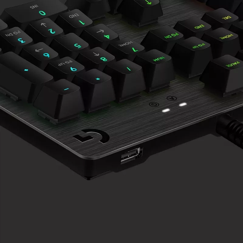 Logitech G512 žaidimų klaviatūra, juoda, laidinė, 920-009347