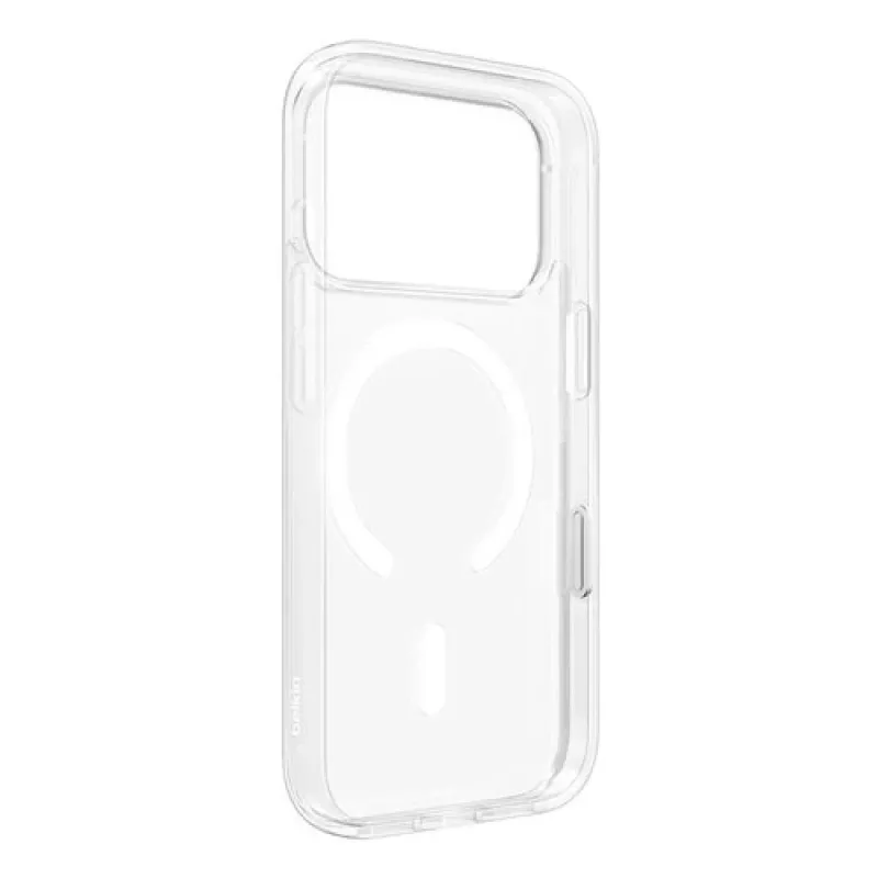 BELKIN Magnetinis apsauginis dėklas iPhone 17 Pro permatomas