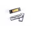 Durable CLIP-CARD - Namensschild - für 17 x 67 mm - Magnet - Schwarz (Packung mit 25)