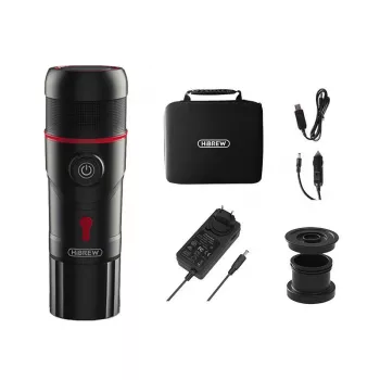 Nešiojamas kavos aparatas 3-in-1 su dėklu HiBREW H4-premium 80W