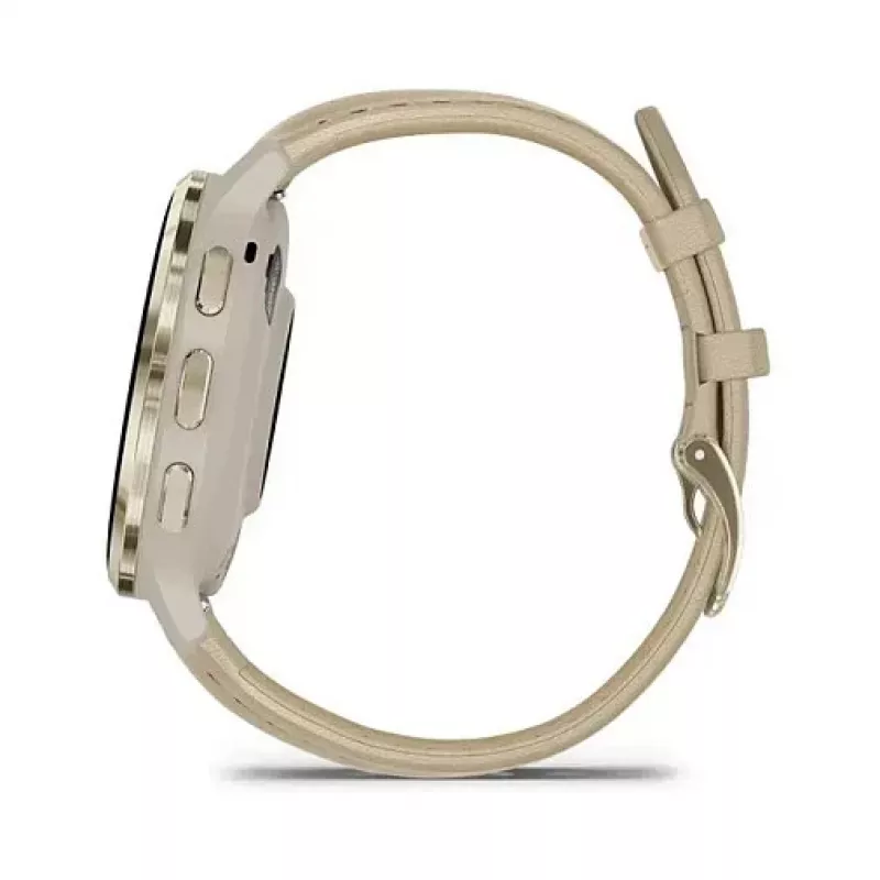 Garmin Venu 3S 41 mm, prancūziškai pilka / švelnus auksas