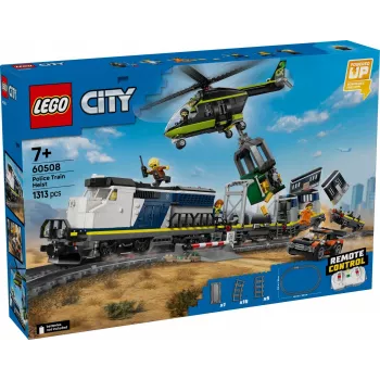 LEGO City Policijos traukinio apiplėšimas 60508