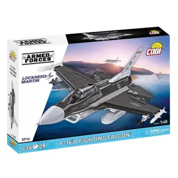 Konstruktorius Cobi F-16D Fighting Falcon, 436 detalių