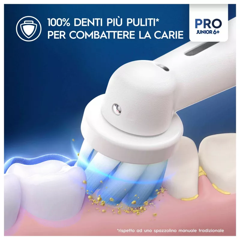 Sukamasis dantų šepetėlis Oral-B PRO Junior Frozen