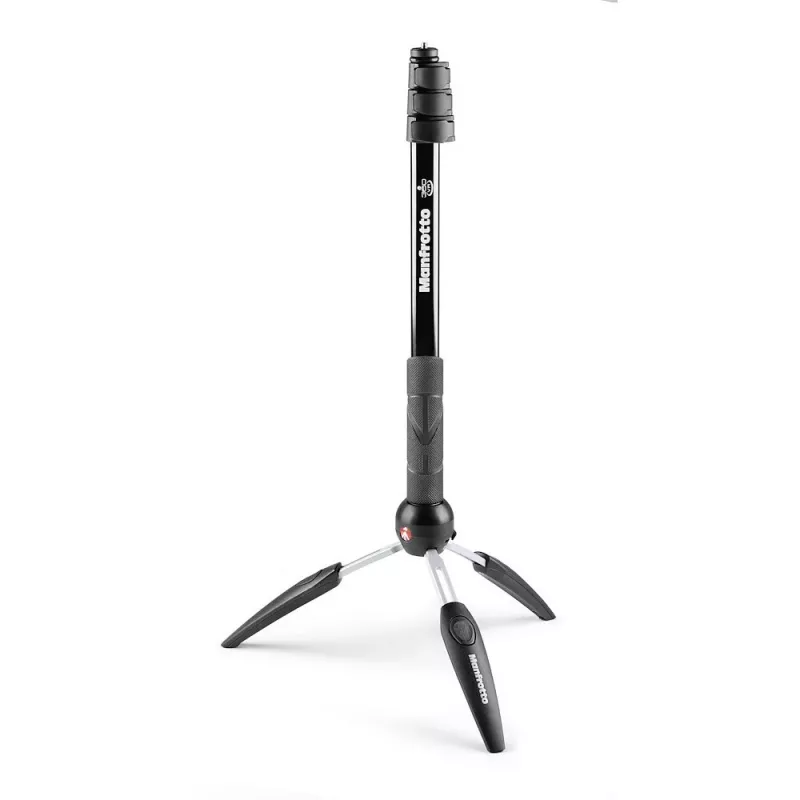 Trikojis Manfrotto Pixi Evo skaitmeniniams fotoaparatams ir kameroms, 3 kojos, juodas