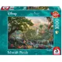 Dėlionė Schmidt Spiele 4059473 – 1000 detalių, „Junglų knyga“ animaciniai piešiniai, 693 mm plotis