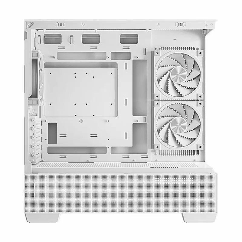 Korpusas DeepCool CG380 3F WH baltas, Midi Tower, 235×437×451 mm, 3x 120 mm ventiliatoriai