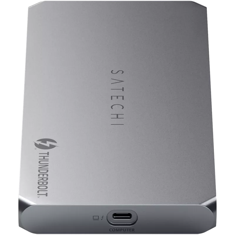 Satechi Thunderbolt 4 Dock ST-DT4MDM-EU – Thunderbolt 4 stotelė su 2× HDMI 2.0 ir 2× USB-A 3.2