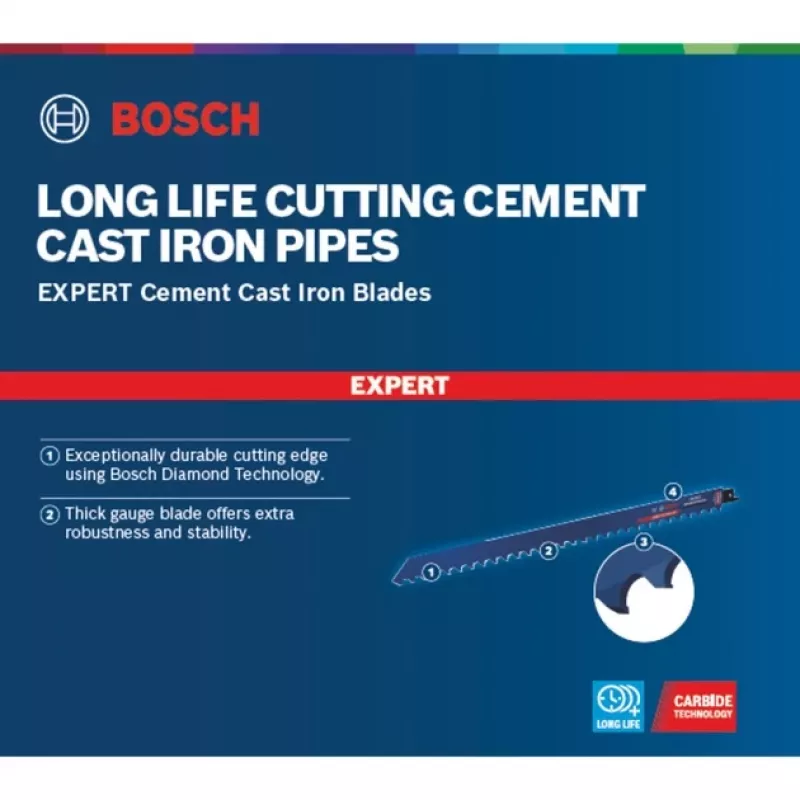 Bosch S 1750 RD pjūklo geležtė deimantinė 1 vnt.