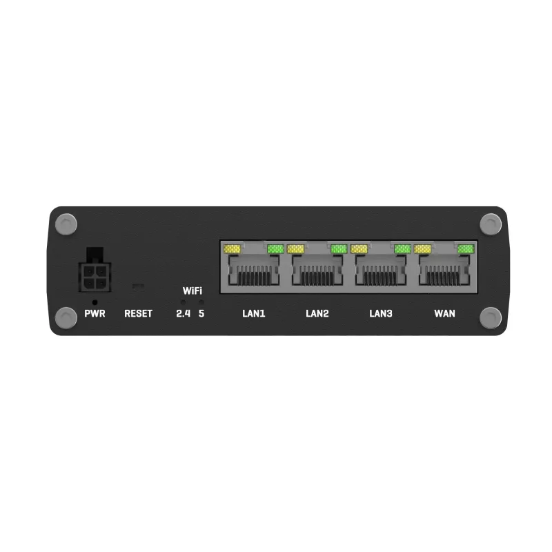Teltonika RUTM10 belaidis maršrutizatorius Gigabit Ethernet dviejų juostų (2,4 GHz / 5 GHz) Juodas