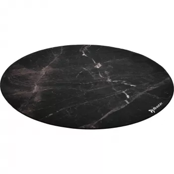Arozzi Zona Round Floor Pad – apvalus apsauginis kilimėlis grindims, juodas marmuras