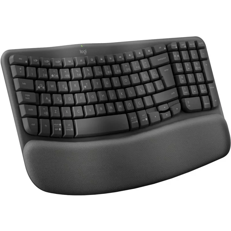 LOGITECH WAVE KEYS FOR BUSINESS GRAPHITE PAN - 2.4GHZ/BT NORDIC-613 - B2B