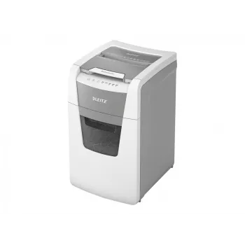 Leitz IQ Autofeed Office 150 automatinis popieriaus smulkintuvas P4, kryžminis pjovimas, 22 cm, 4 x 30 mm, 44 l, 350 lapų, 55 dB