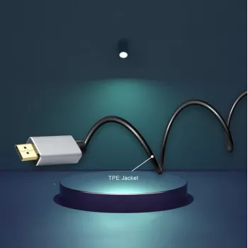 DisplayPort į HDMI laidas Helos 288453, 1,0 m, skaitmeninis vaizdo