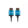 HDMI kabelis LANBERG CA-HDMI-22CU-0018-BK 1,8 m — HDMI A tipo į A, HDMI 2.0, 18 Gbit/s, ARC, auksu dengti kontaktai