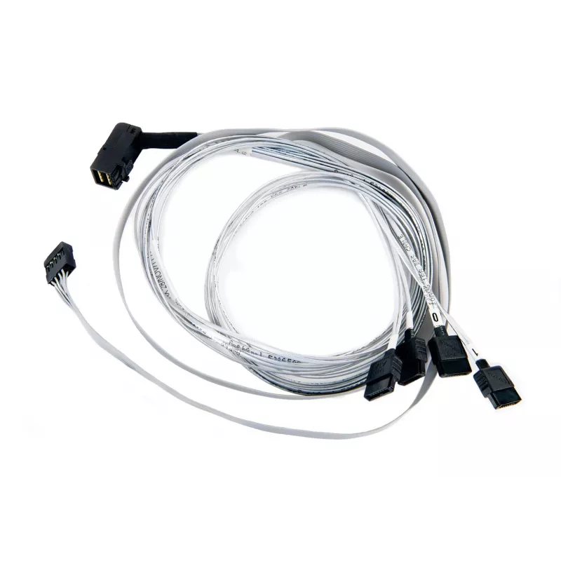 Adaptec ACK-I-rA-HDmSAS-4SATA-SB-.8M 0,8 m vidinis ventiliatoriaus tipo kabelis iš Mini SAS HD į 4 SATA