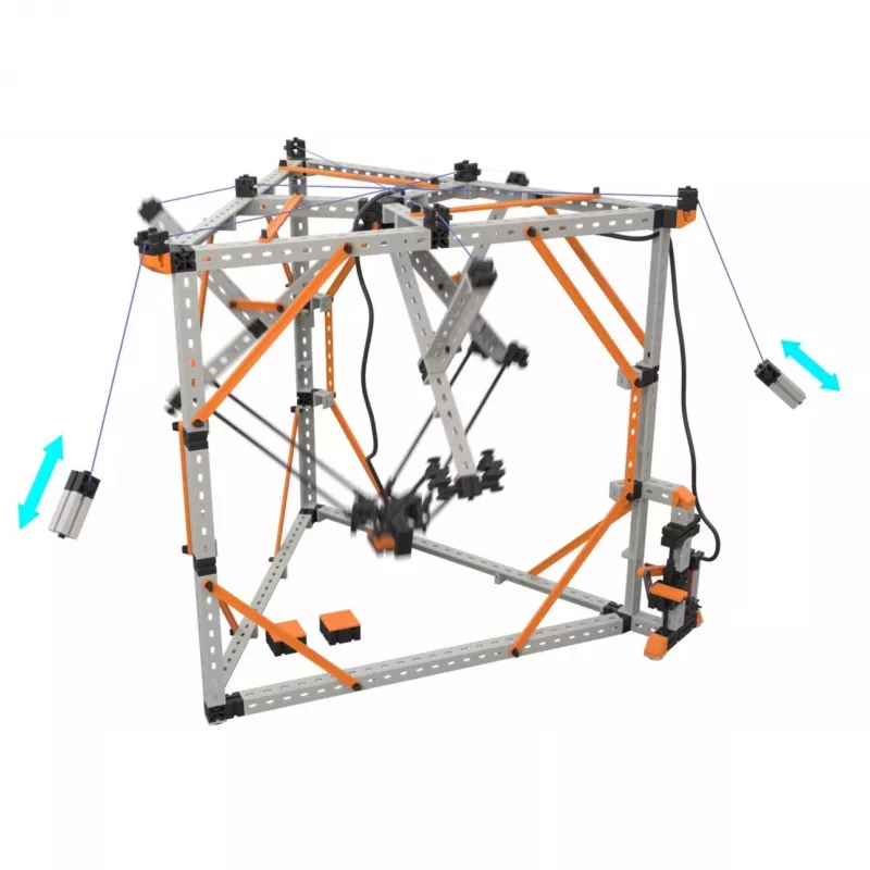 Konstruktorius Fischertechnik Universal Ultimate 576102 – 525 dalių mokymosi ir prototipų kūrimo rinkinys