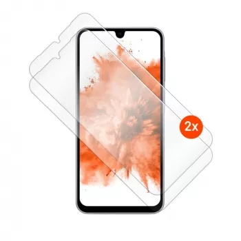 Apsauginis stiklas FIXED, skirtas Samsung Galaxy A17 4G/5G — grūdintas, permatomas