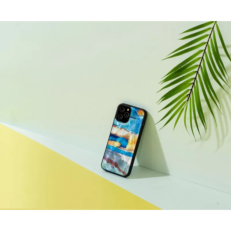 Apsauginis dėklas iKins, skirtas Apple iPhone 12 Pro Max — dangaus mėlyna