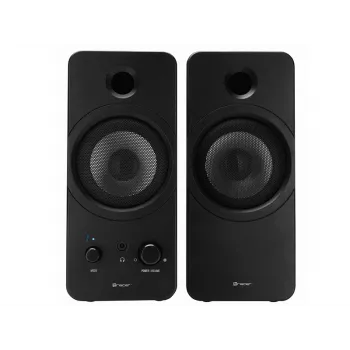 Staliniai garsiakalbiai 2.0 TRACER Mark Loudspeaker 12 W, USB maitinimas, Bluetooth, 2 krypčių, 2 tvarkyklės, juodi
