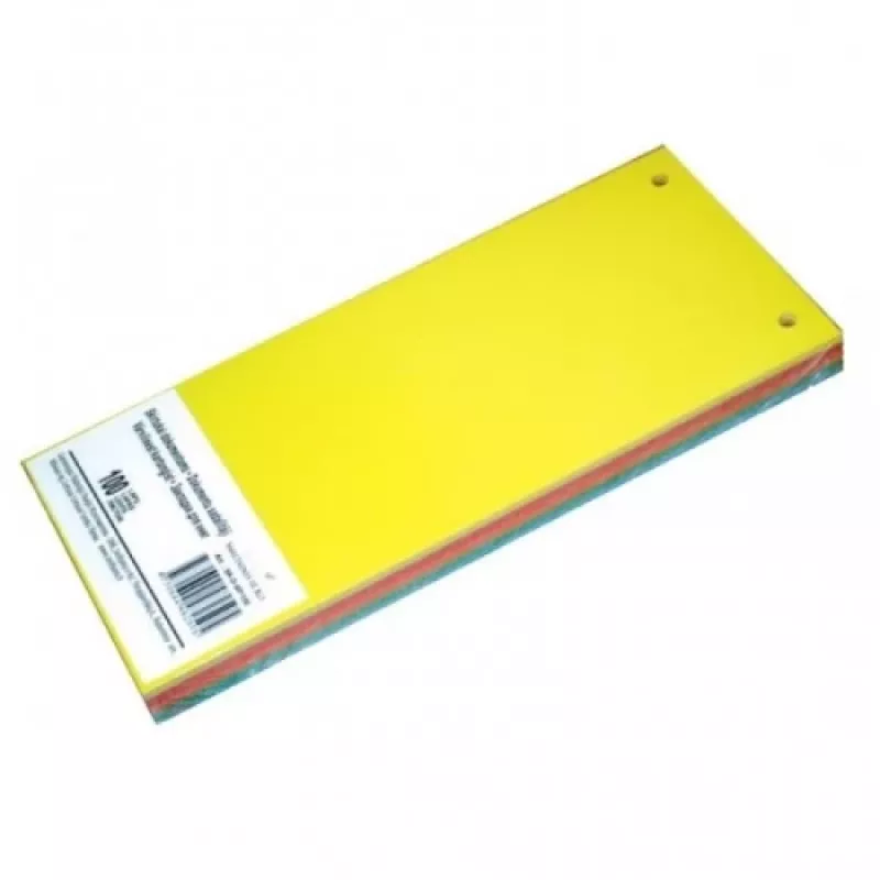 Skirstytuvas SMLT, 11x23,5 cm, kartonas, spalvotas (100 vnt.) 0808-008