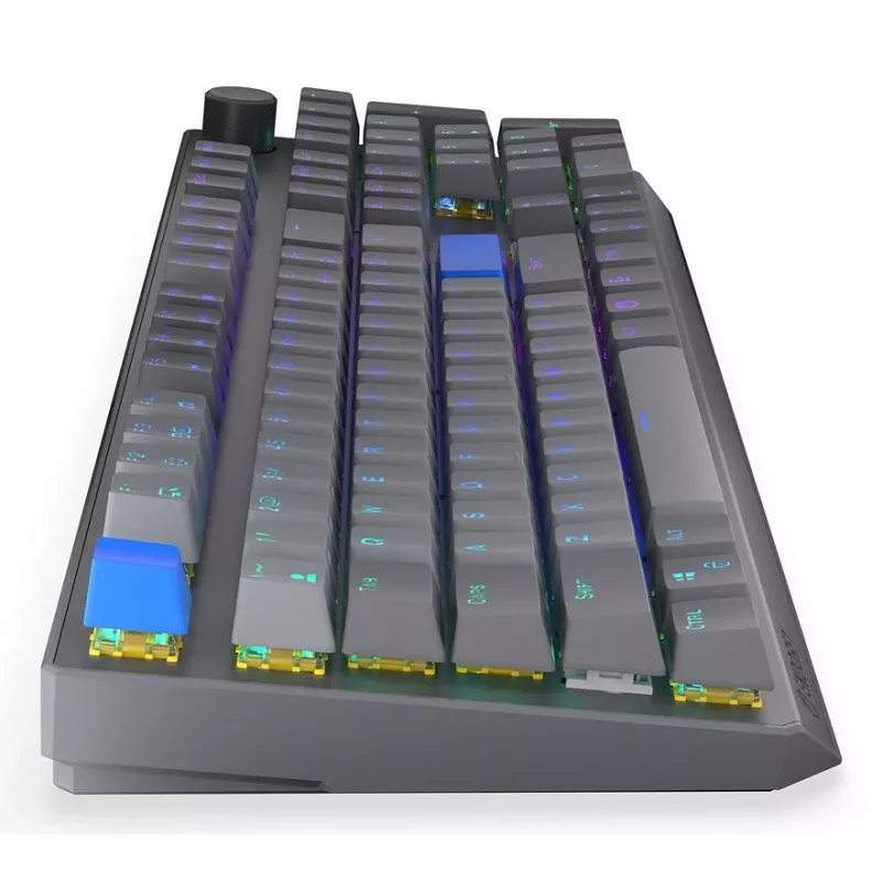 Belaidė klaviatūra ENDORFY Thock V2 — ergonomiškas išdėstymas, RGB apšvietimas, belaidis ryšys