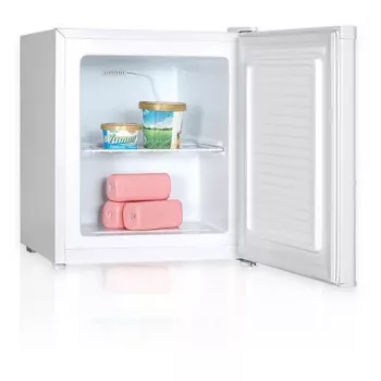 Šaldiklis vertikalus MPM 46-ZS-01B, 34 L, baltas, laisvai pastatomas, keičiamos durys, 230 V, 41 dB