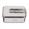 ESBIT CS1100ST – Virimo rinkinys kepimui lauke, aliuminis ir nerūdijantis plienas, 1,1 L, 659 g, Juoda/Sidabrinė