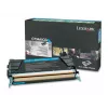 Originalus Lexmark C734A1CG žalsvai mėlynas dažų kasetė