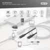 USB tipo C ilginamasis kabelis Digitus AK-300210-007-S 0,7 m