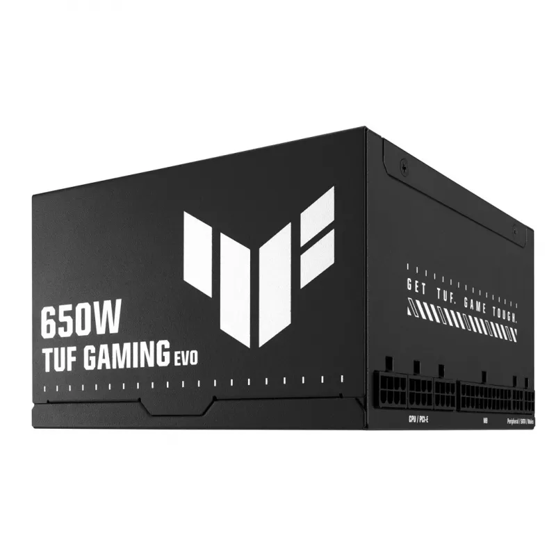 Maitinimo blokas ASUS TUF GAMING 650B EVO – 650 W, 20+4 pin ATX, 80 PLUS Bronze, juodas