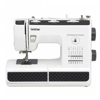 Siuvimo mašina Brother HF-27 – 27 siūlių, automatinis sagų skylutė, laisva rankovė