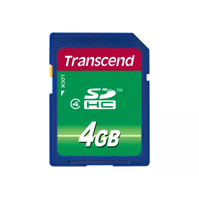 Transcend TS4GSDHC4 4 GB SDHC atminties kortelė