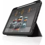 STM Dux Ultra dėklas | Apple iPad 11 (2025) / iPad 10,9 (2022) | juodas/permatomas | STM-222-486KX-01