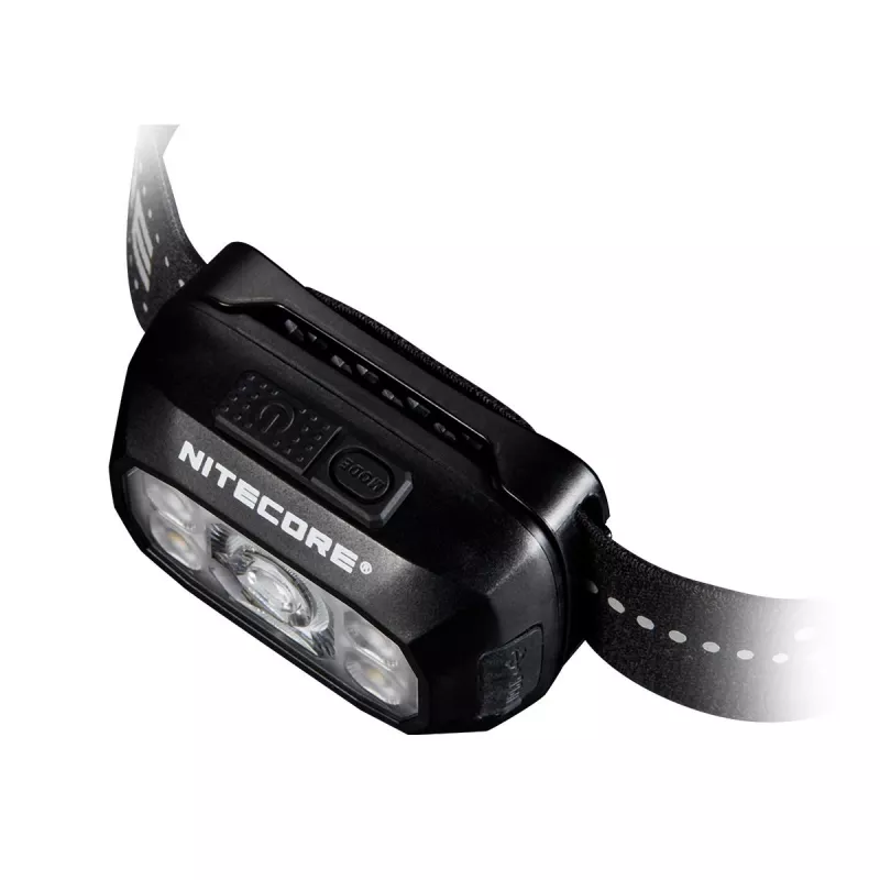 Nitecore NU30 – LED galvos žibintas 500 liumenų, USB įkrovimas, raudona šviesa