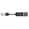 Doko stotelė nešiojamam kompiuteriui DeLOCK 65903 USB Type-A, juoda