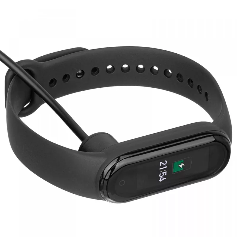 Akyga AK-SW-14 magnetinis įkrovimo laidas Xiaomi Mi Band 5 / 6 apyrankėms, USB, 50 cm