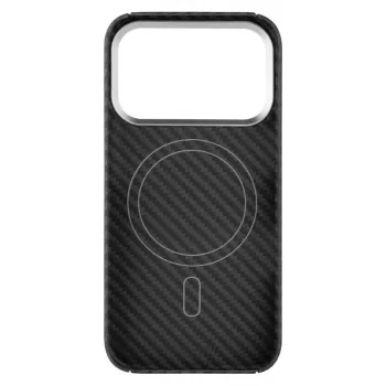 Apsauginis dėklas FIXED MagVelar, skirtas Apple iPhone 17 Pro, juodas