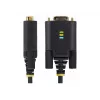 StarTech.com 13ft (4m) 2 prievadų USB į RS232 adapterio kabelis, keičiami DB9 varžtai/veržlės, COM išlaikymas, USB-A į DB9 RS232, FTDI, 4 lygio ESD apsauga, Windows/macOS/ChromeOS/Linux – tvirta TPE konstrukcija